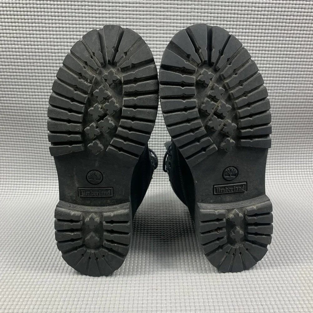 Timberland Boys Premium 6 inch Waterproof Boots Black Size 3
